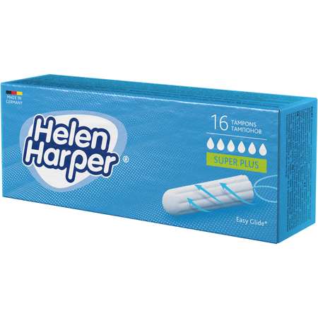 Тампоны безаппликаторные Helen Harper Super Plus 16 шт