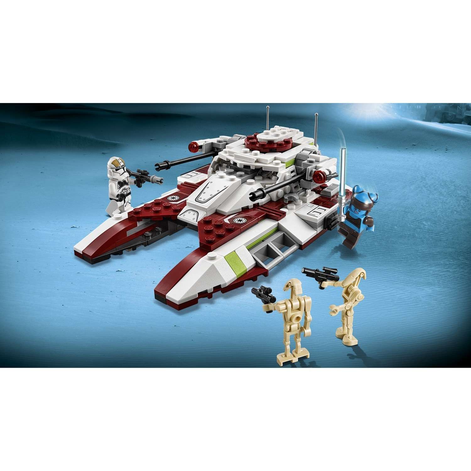 Lego star wars republic fighter best sale tank 75182