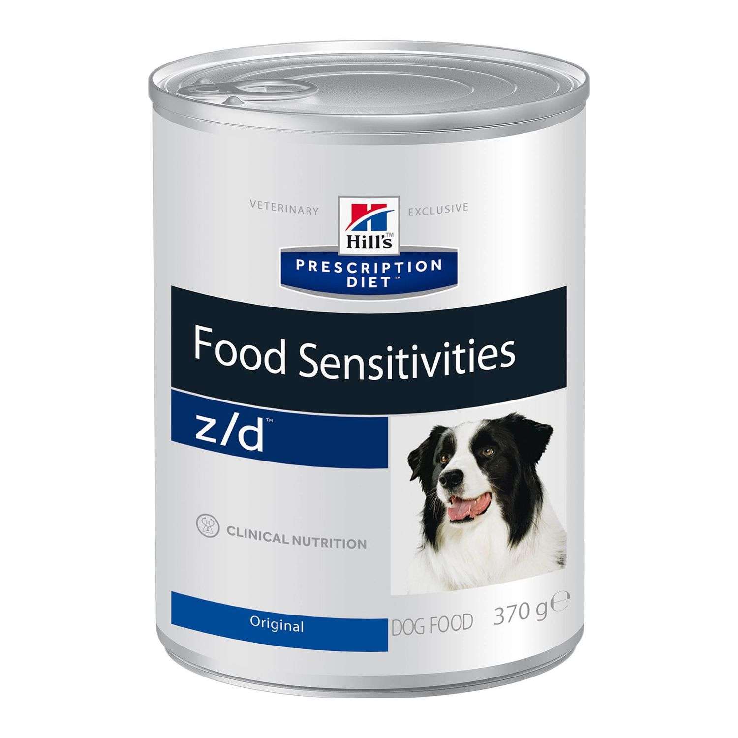 Корм для собак HILLS 370г Prescription Diet z/d Food Sensitivities для кожи при аллергии и заболеваниях кожи консервированный - фото 1