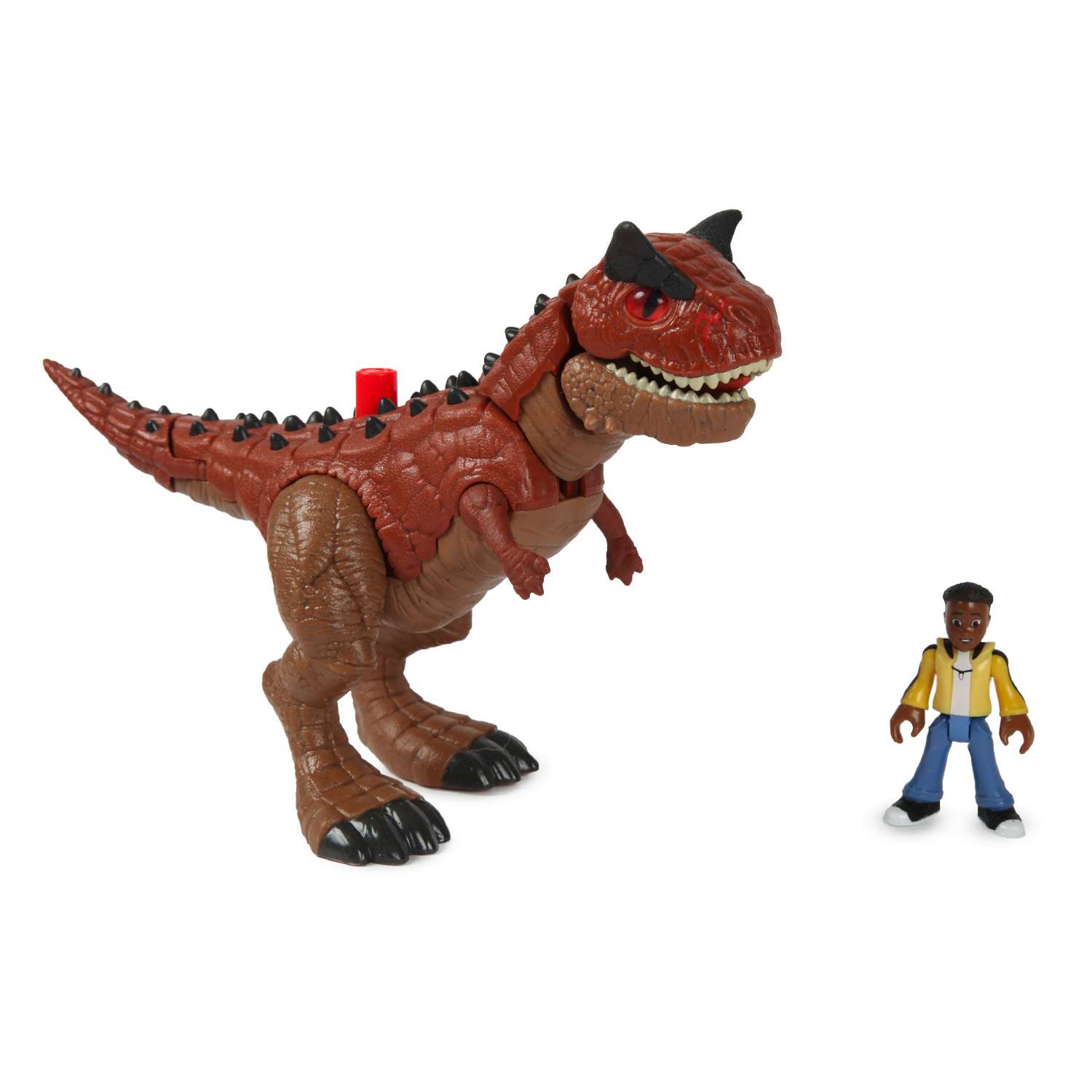 Фигурка Imaginext Jurassic World Карнотавр Торо и Дариус - фото 1