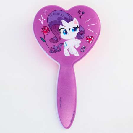 Расческа Hasbro массажная в форме сердца «Рарити» My Little Pony