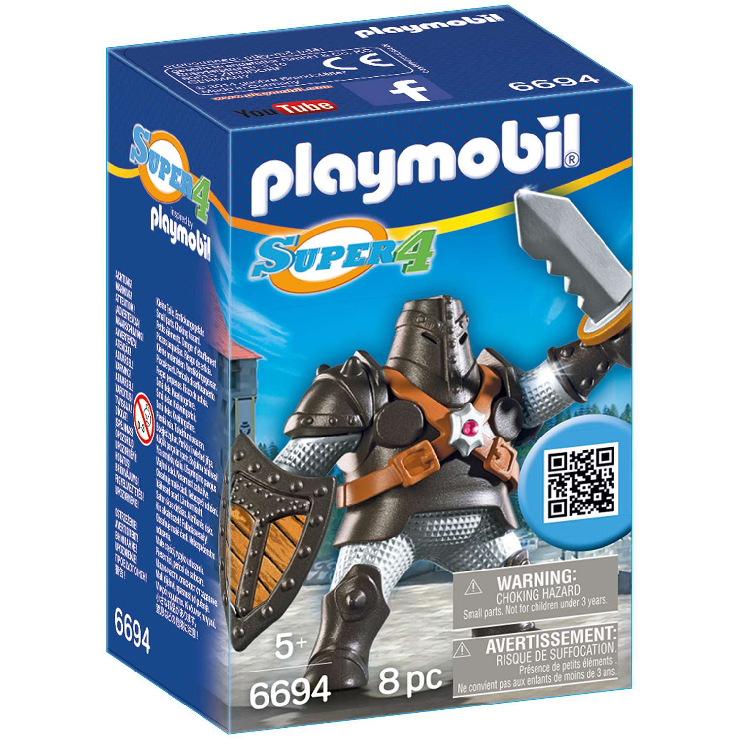 Конструктор Playmobil Супер4. Черный Колосс - фото 1