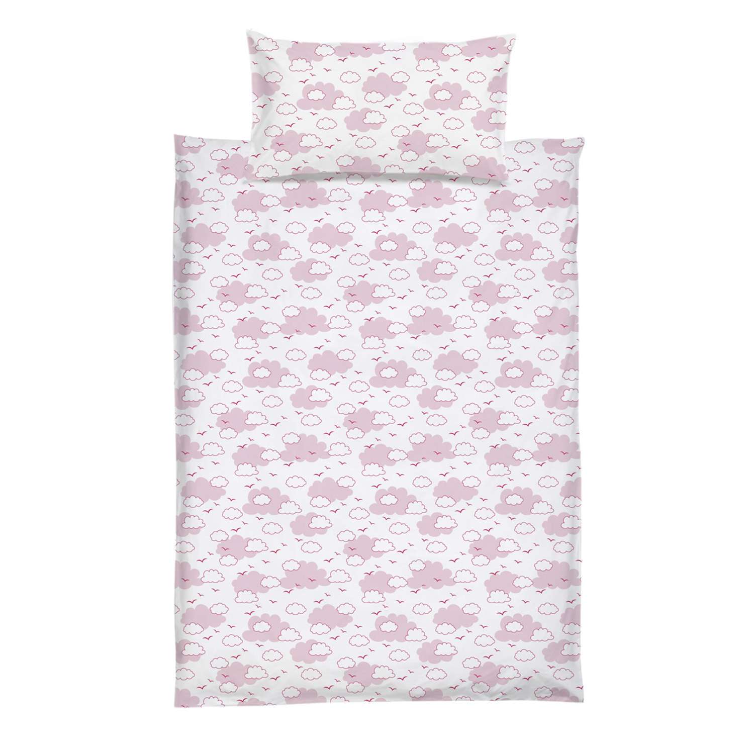 Комплект постельного белья Споки Ноки 2предмета Розовый C811/6RO - фото 1