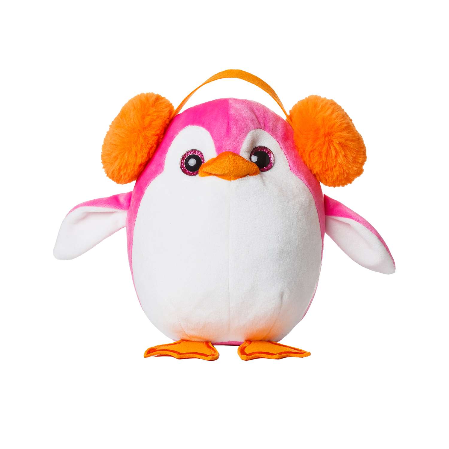 Мягкая игрушка МАЛЬВИНА Пингвин в Наушниках 25 см - фото 1