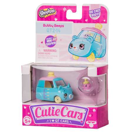 Машинка Cutie Cars с мини-фигуркой Shopkins S3 Бабби Бипс