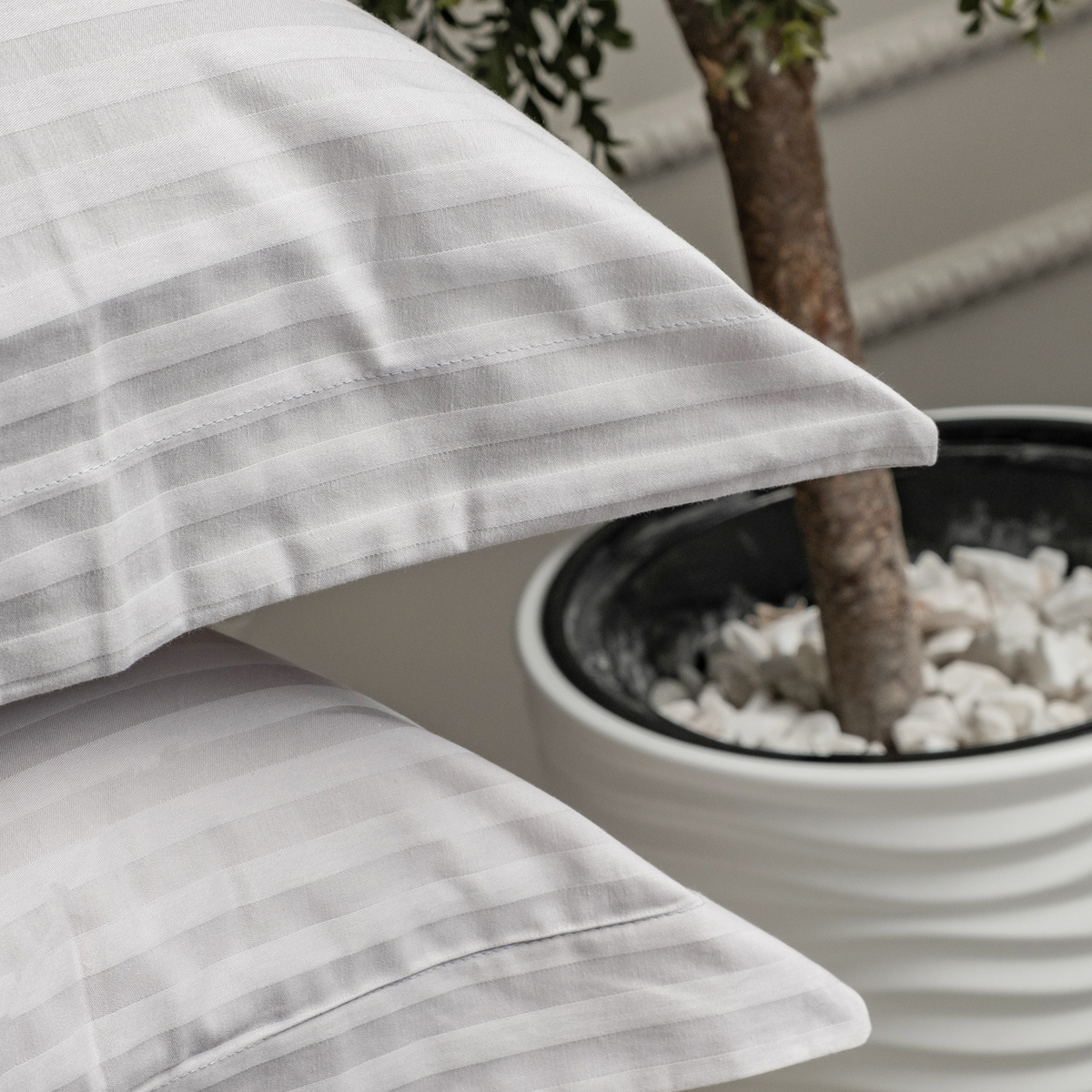 Постельное белье Arya Home Collection Отель Кинг сайз 240х200 комплект евро макси сатин наволочки 50х70 - фото 9