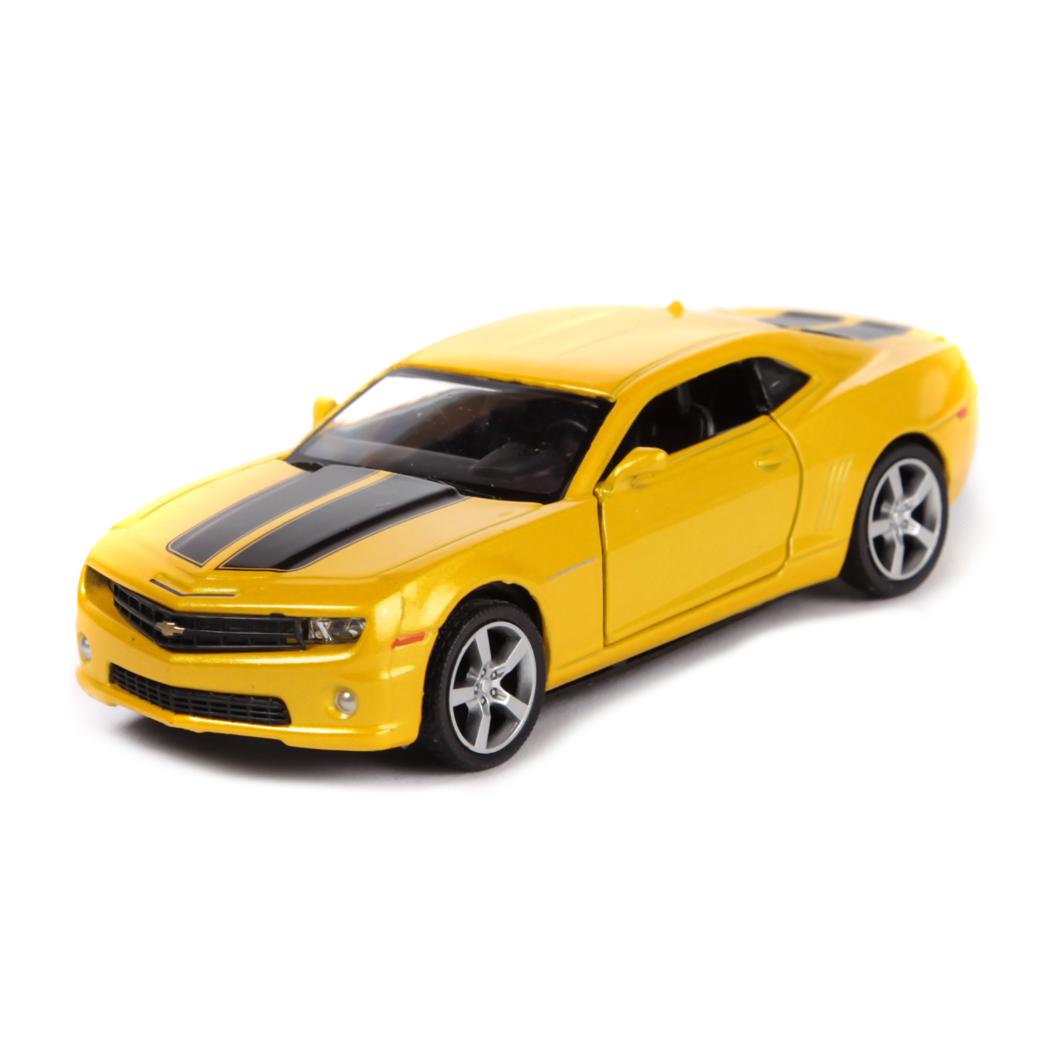 Машина Mobicaro Chevrolet Camaro 1:32 Желтый металлик купить по цене 1 ₽ в  интернет-магазине Детский мир