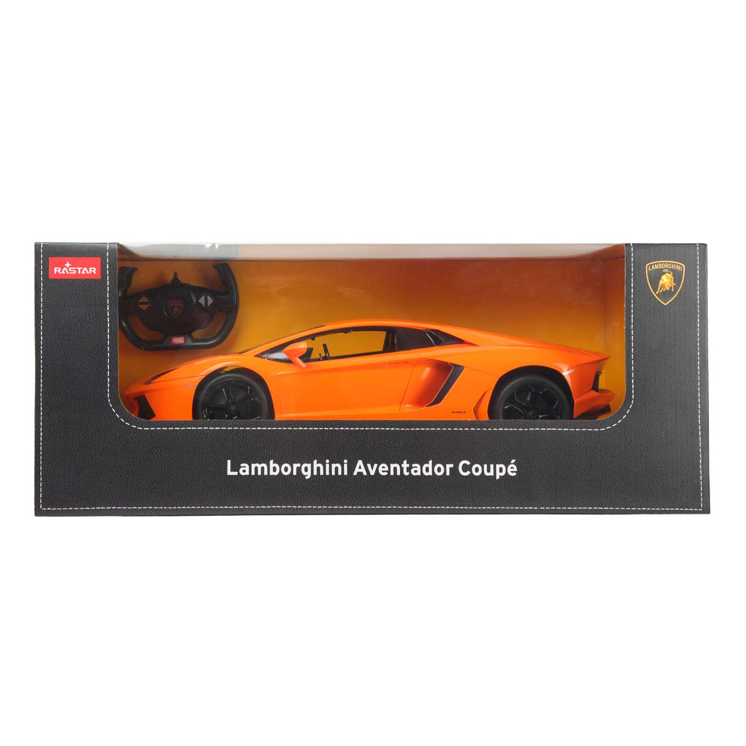 Машина Rastar РУ 1:10 Lamborghini Aventador LP700 Оранжевая 52660 - фото 2