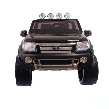 Электромобиль Sima-Land Ford ranger кожаное сидение EVA колеса цвет черный