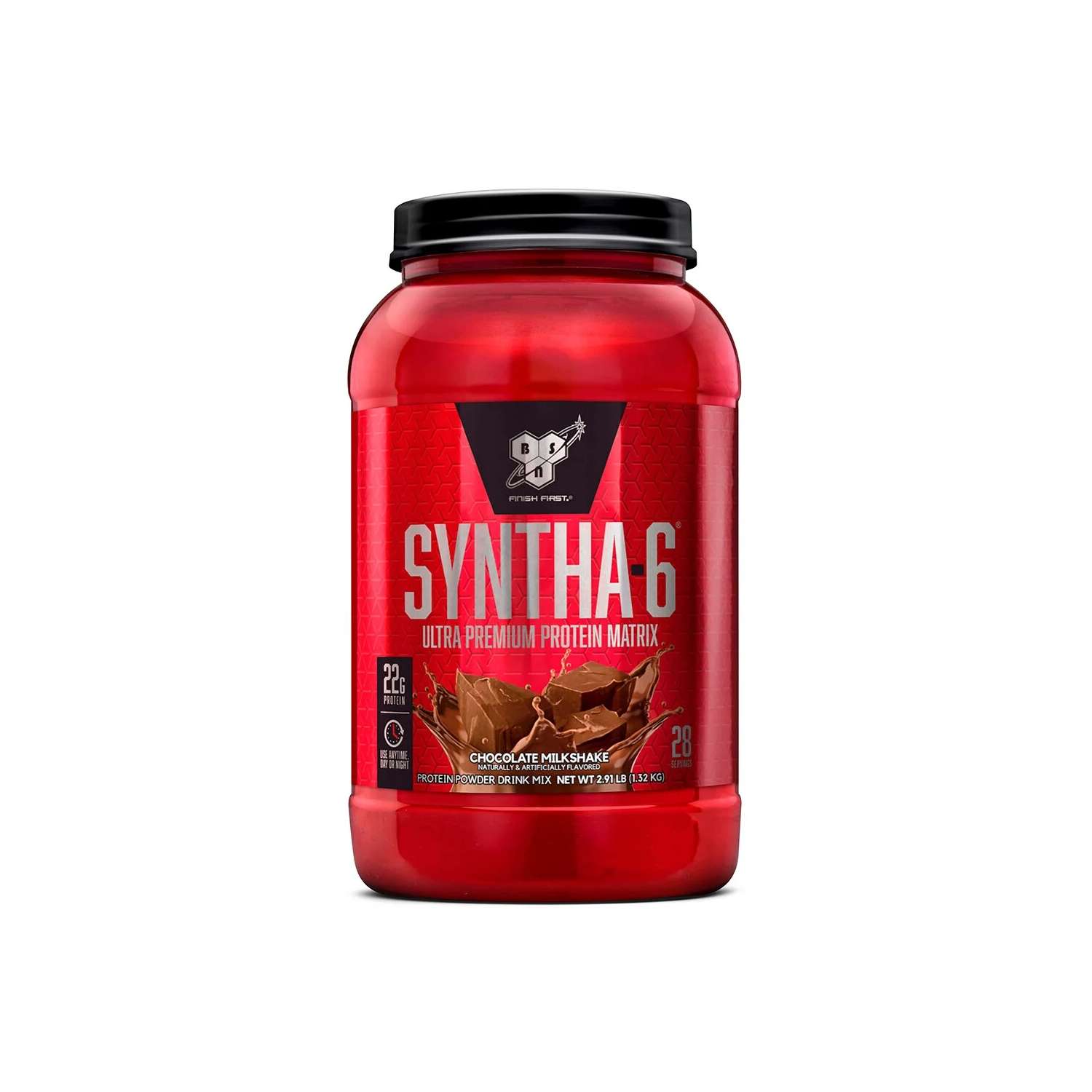 Протеин BSN Syntha-6 1320 гр со вкусом Шоколадный молочный коктейль - фото 1