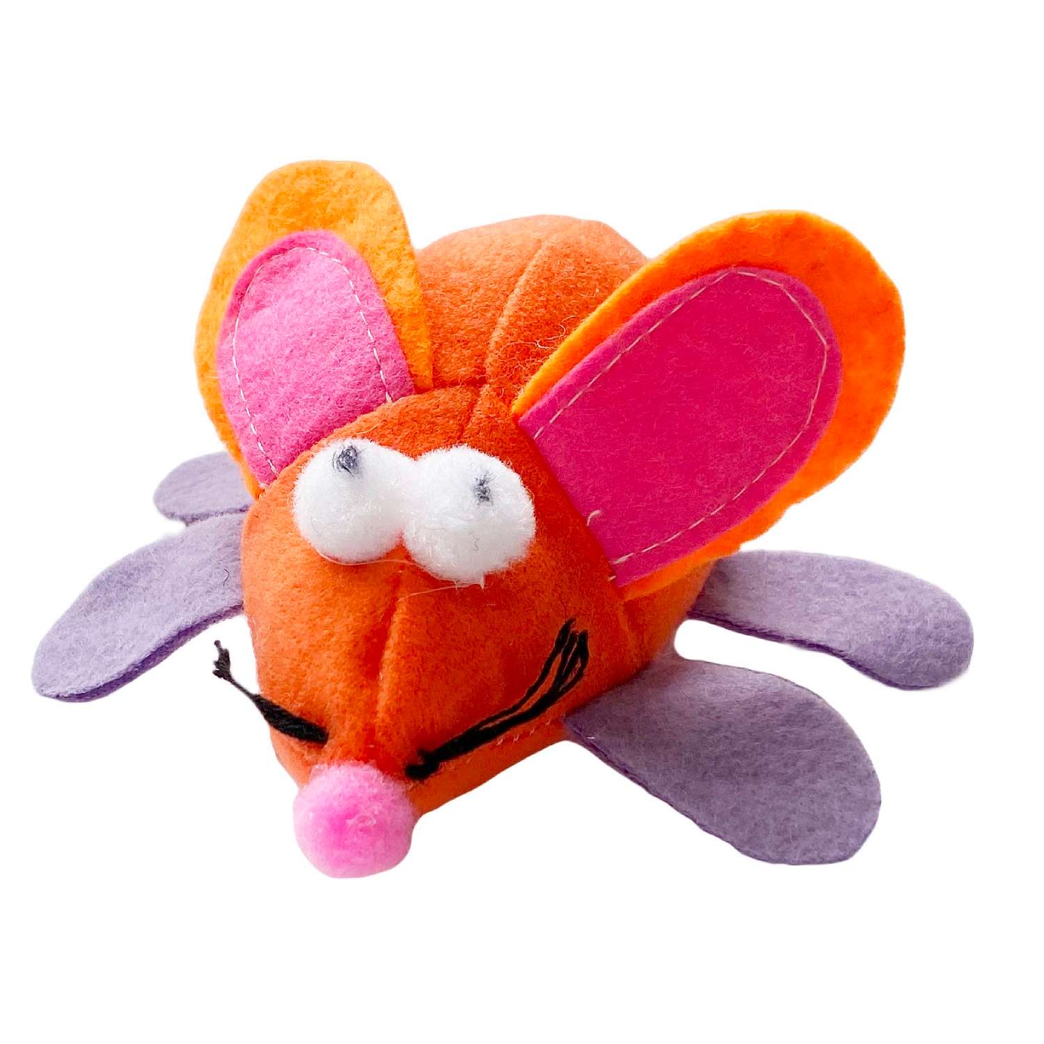 Игрушка-мышь для кошек Lilli Pet Funny mouse вибрирующая игрушка-мышь кошачья 12 см - фото 1