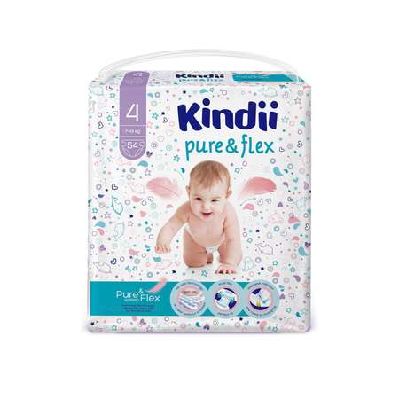 Подгузники Kindii 54 шт. L