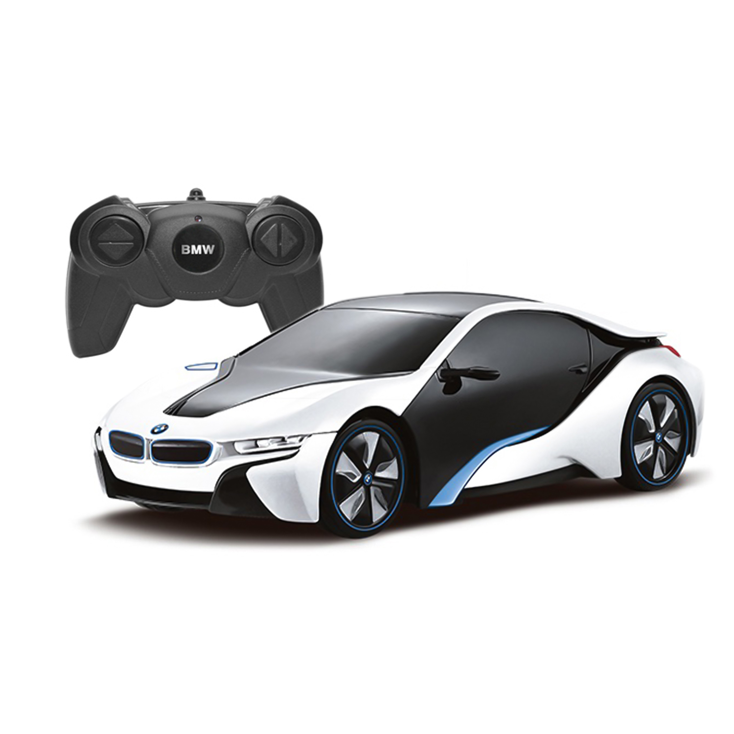 Машина Rastar РУ 1:24 BMW I8 Белая 48400 купить по цене 1499 ₽ в  интернет-магазине Детский мир