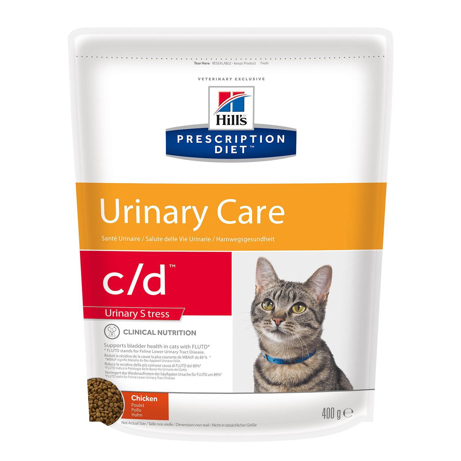 Hills c d urinary stress для кошек