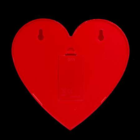 Ночник RISALUX Красное сердце