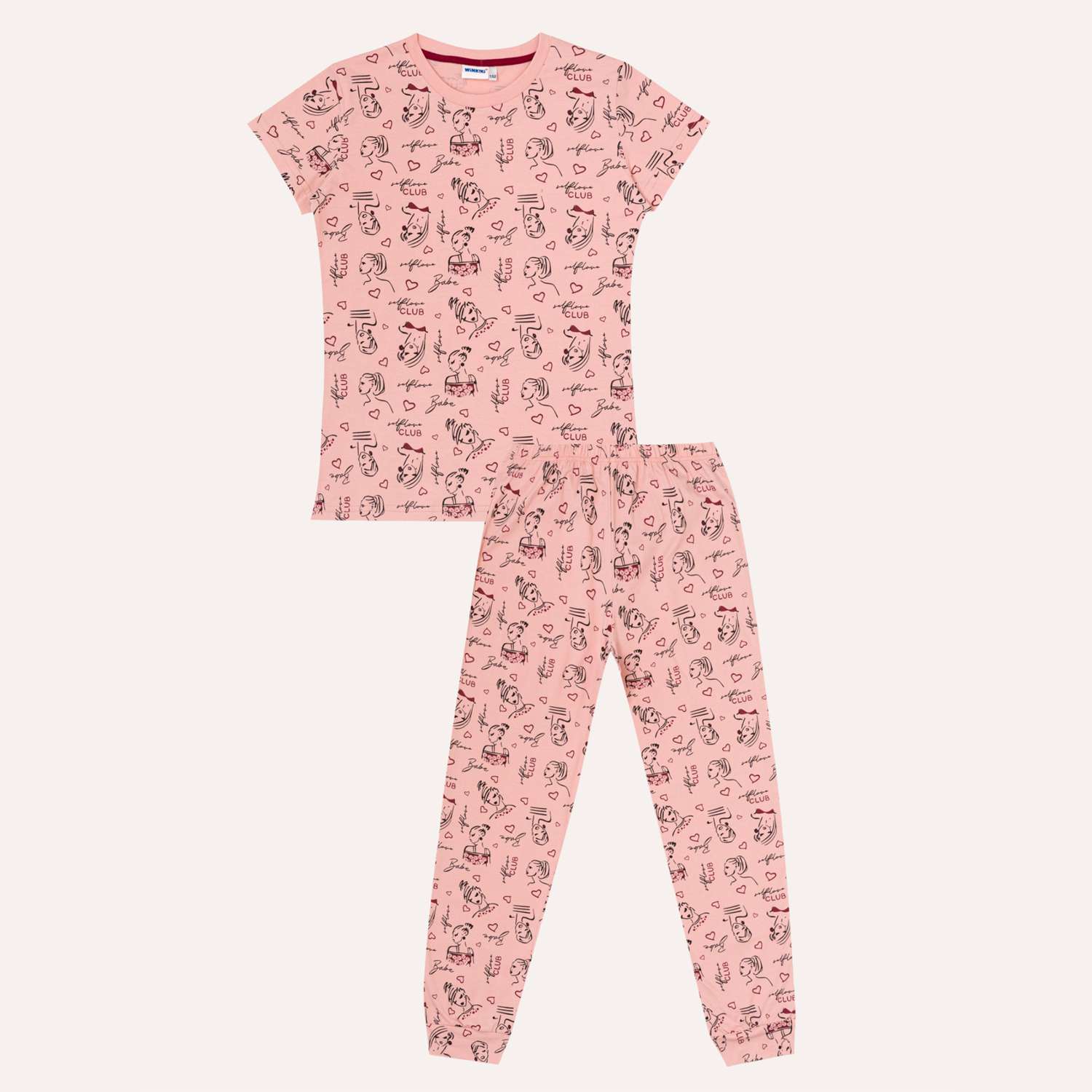 Пижама Winkiki WJG92620_Розовый - фото 1
