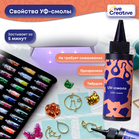 Эпоксидная смола УФ Give Creative 500 гр