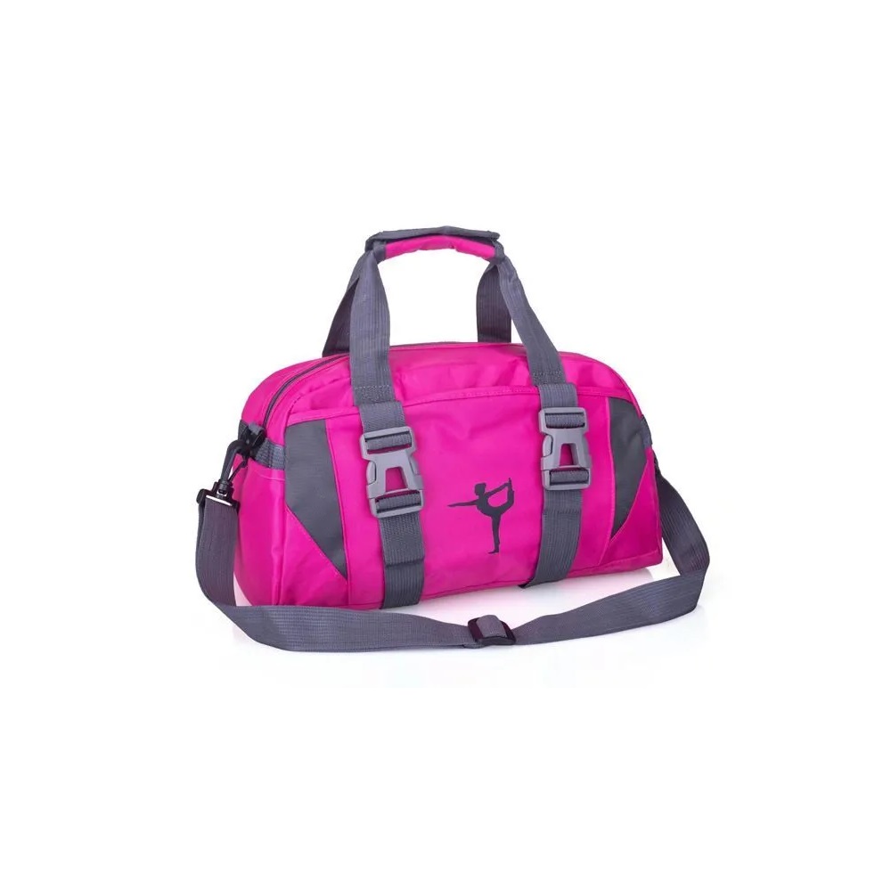 Сумка для спорта и фитнеса myTrend Dark Pink темно-розовая 45х25х23 см - фото 2