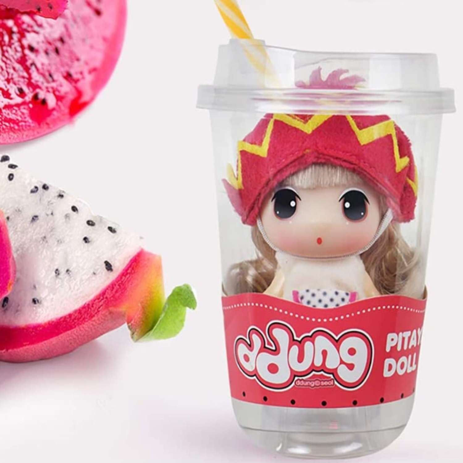 Уникальная коллекционная кукла DDung питахайа пупс из серии фрукты и ягоды FDE0905-6 - фото 5