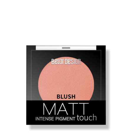 Румяна для лица Belor Design Matt Touch Тон 203 Пряный латте 3.6 г