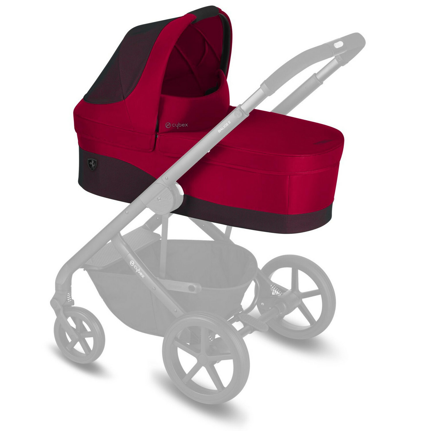 Блок спальный для коляски Cybex Cot S Balios S Fe Ferrari Racing Red - фото 3