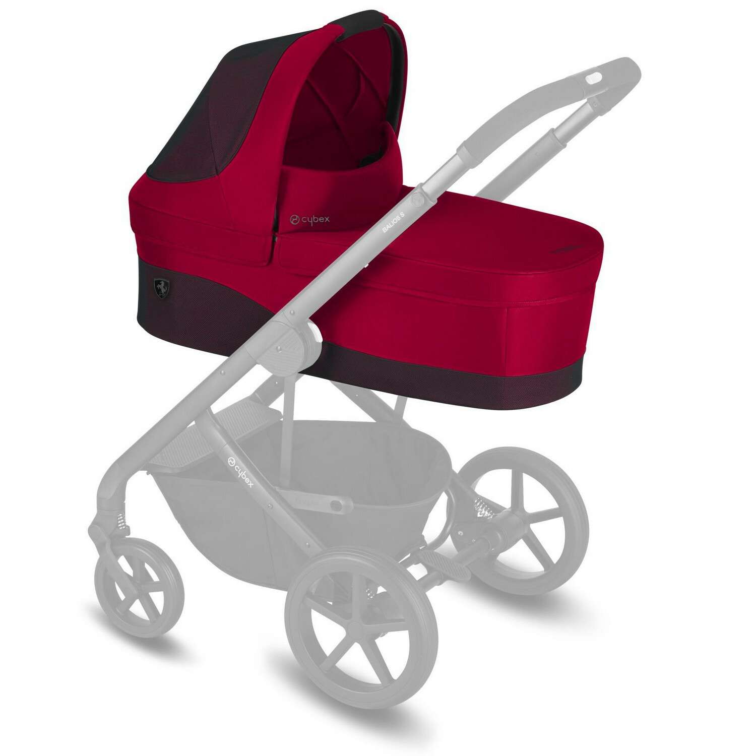 Блок спальный для коляски Cybex Cot S Balios S Fe Ferrari Racing Red - фото 3