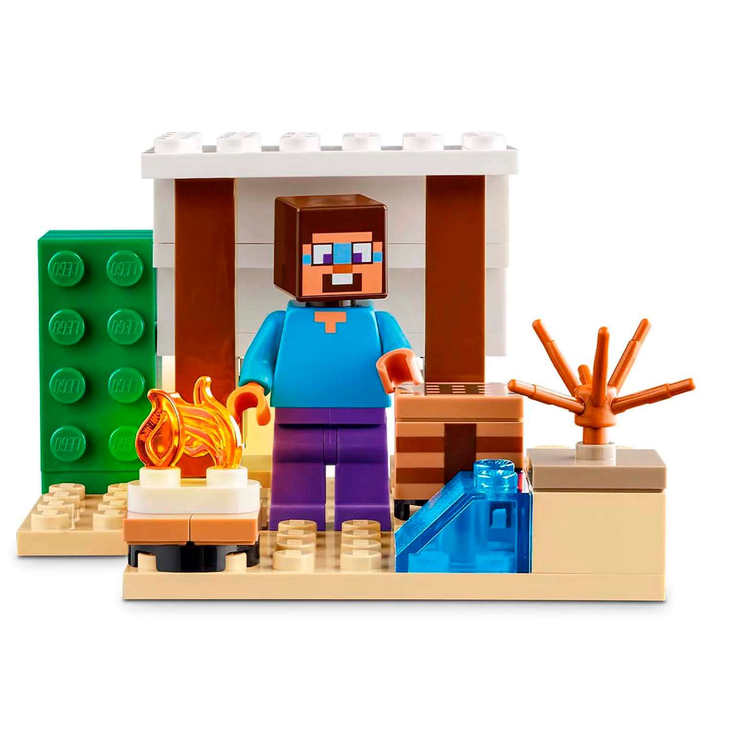 Конструктор детский LEGO Minecraft Экспедиция Стива в пустыню 21251 - фото 5