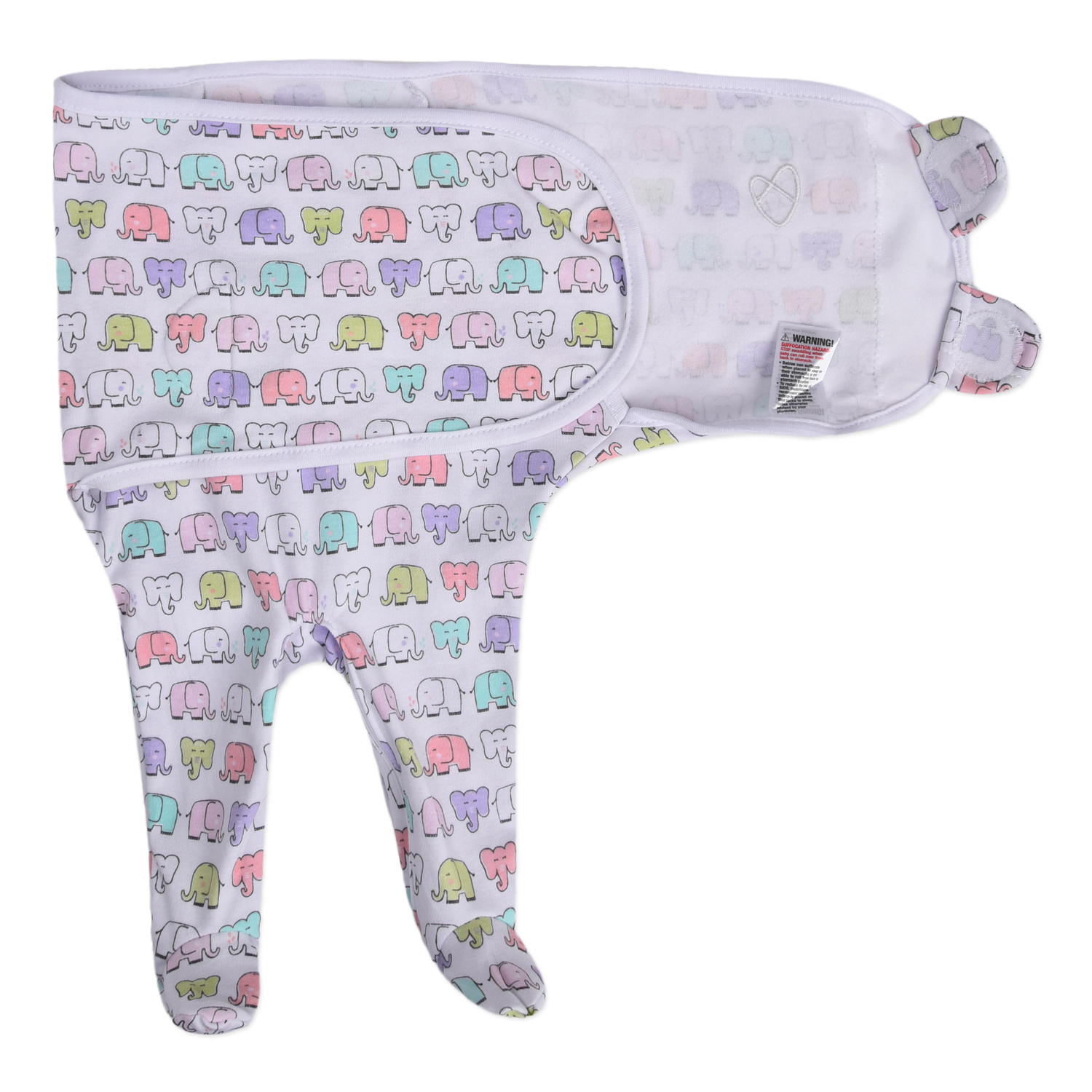 Конверт Summer Infant SwaddleMe Footsie Слоники S - фото 5