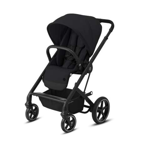 Коляска 3в1 Cybex Balios S BLK с дождевиком Deep Black