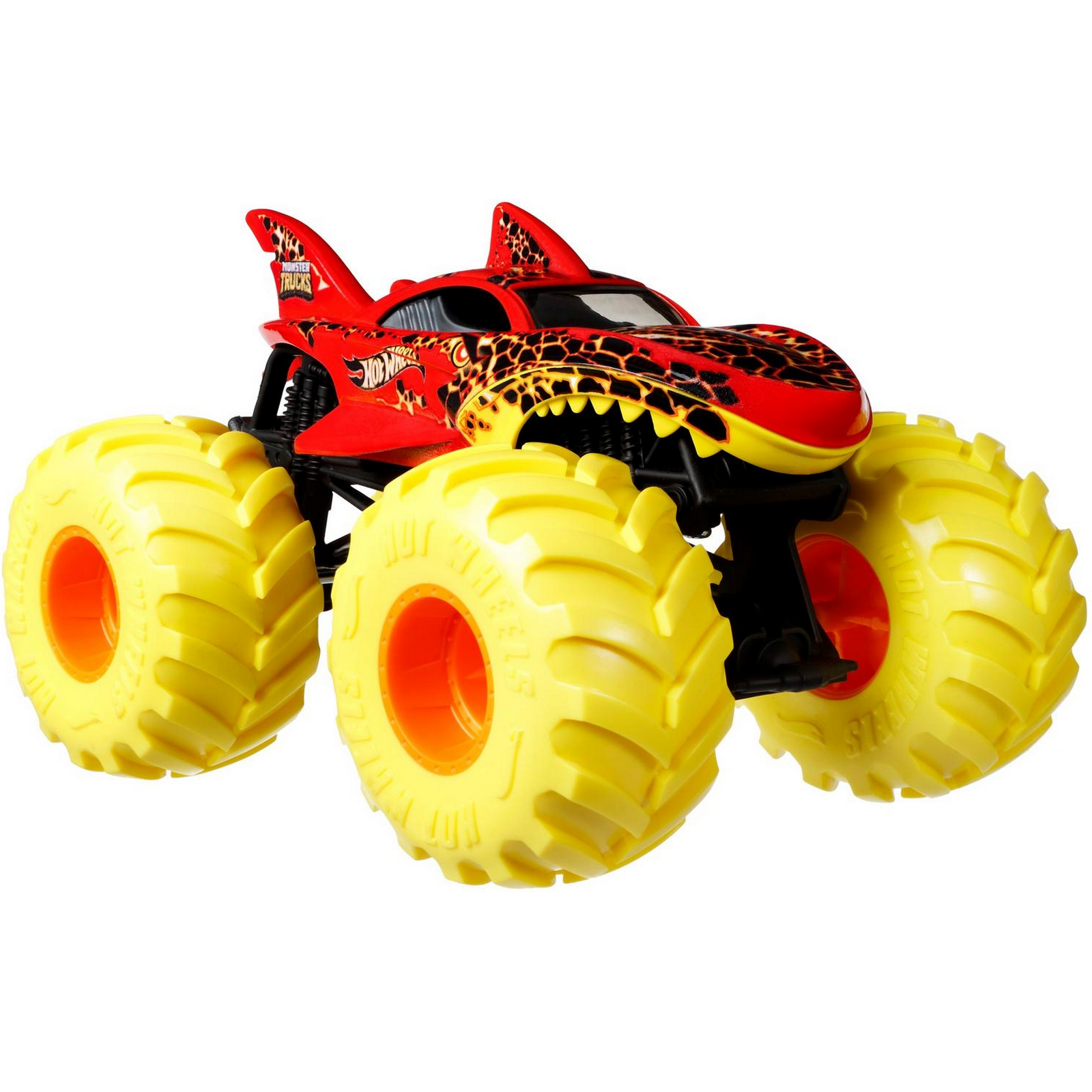 Машинка Hot Wheels Monster Trucks большой Лава Шарк GTJ38 FYJ83 - фото 3