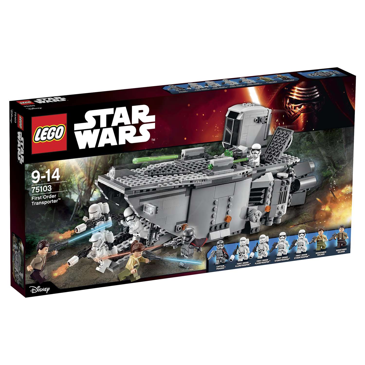 Конструктор LEGO Star Wars TM Транспорт Первого Ордена (First Order Transporter™) (75103) - фото 2