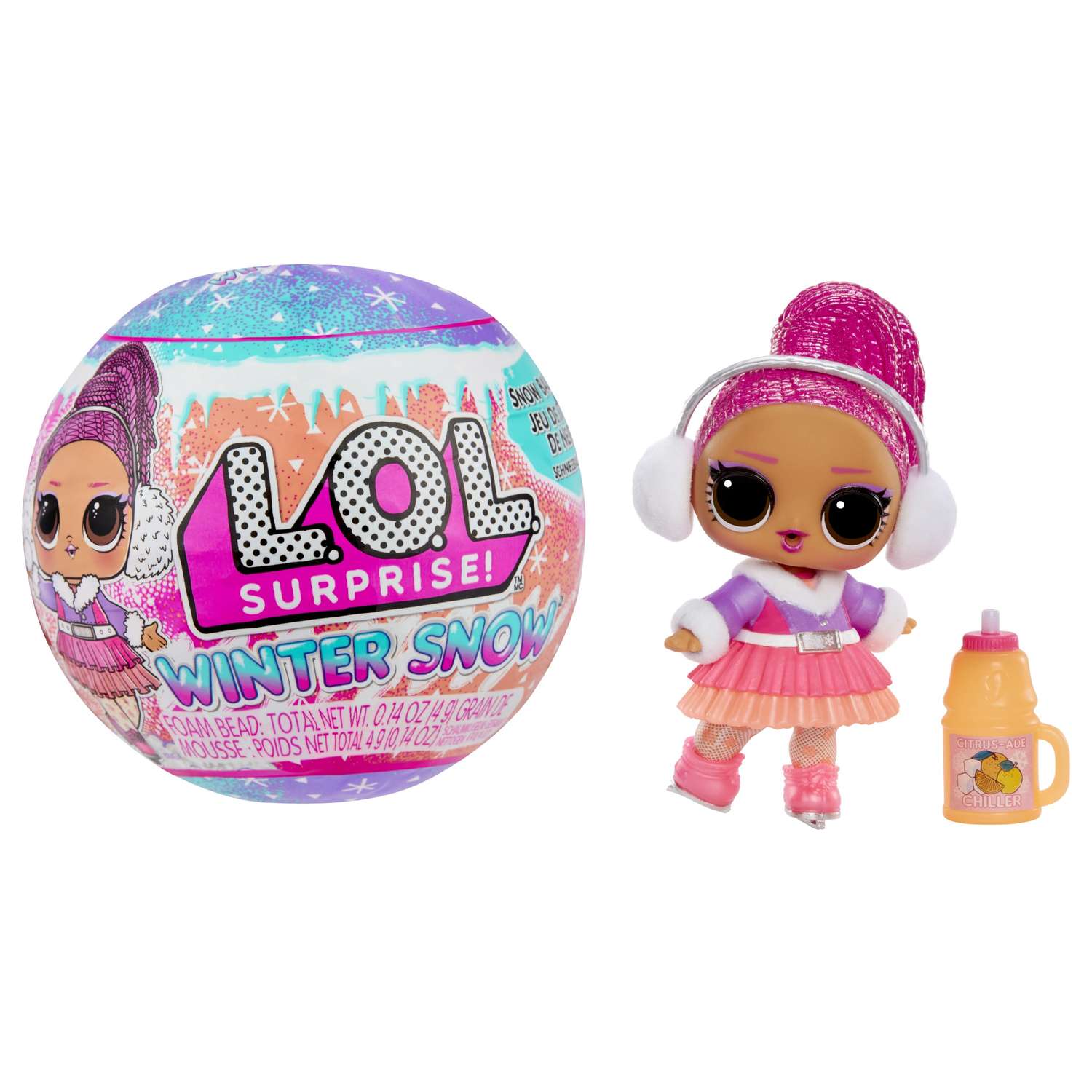 Игрушка в шаре L.O.L. Surprise Winter Snow Tots 120643EUC 120643EUC - фото 1