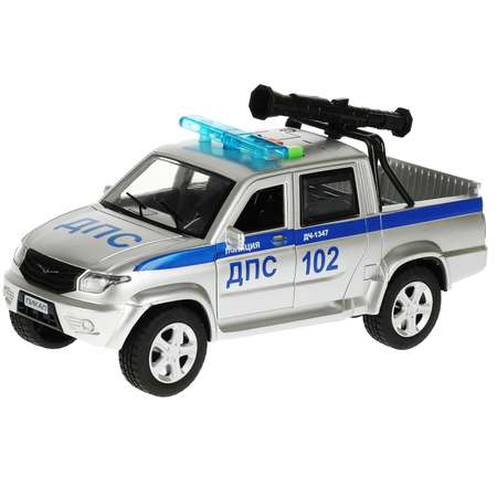 Машина Технопарк Uaz Pickup Полиция 341154