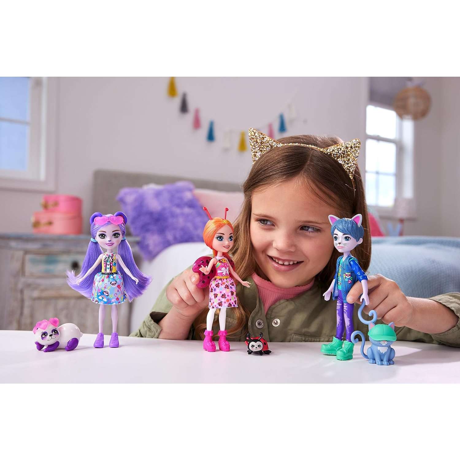 Кукла мини Enchantimals FNH22 - фото 4