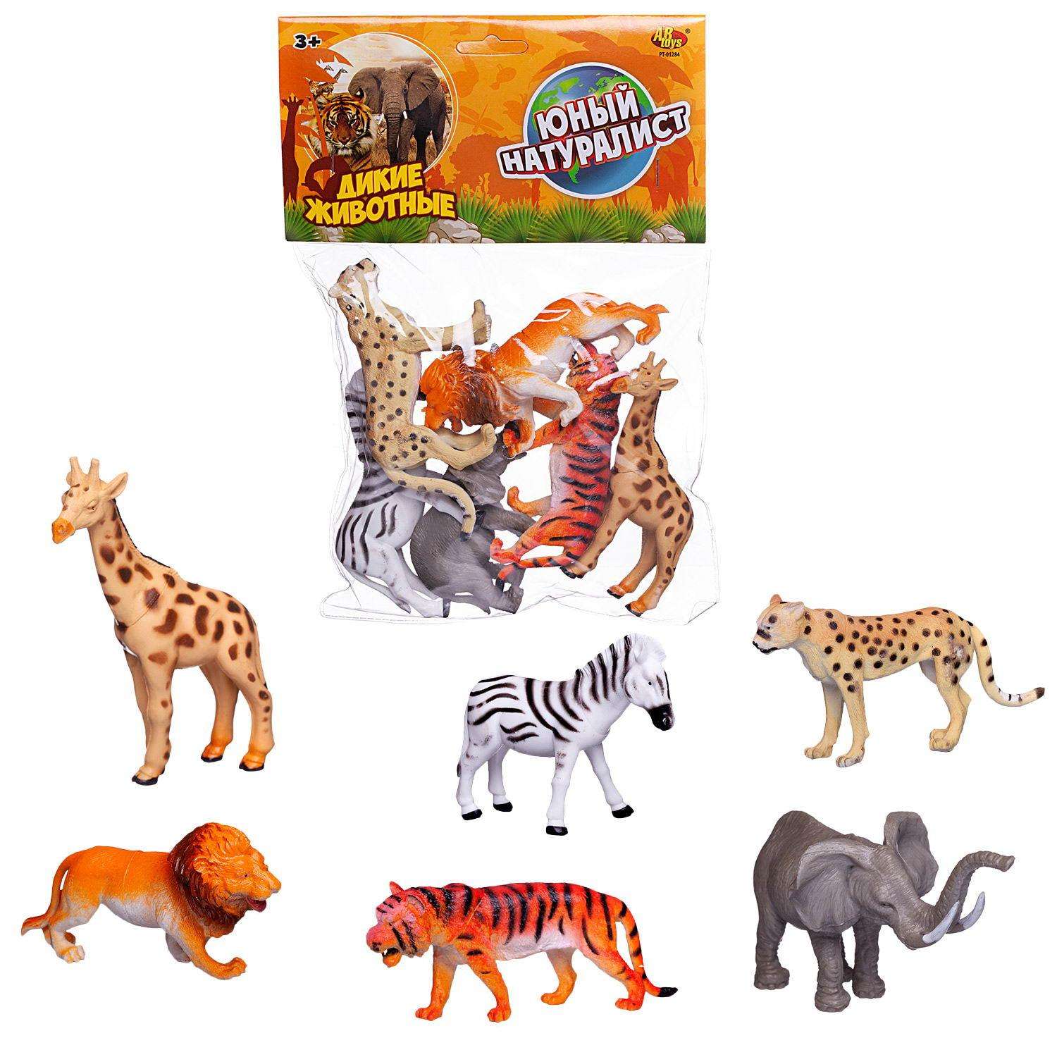 Игровой набор Юный натуралист ABtoys Фигурки диких животных PT-01284 - фото 2