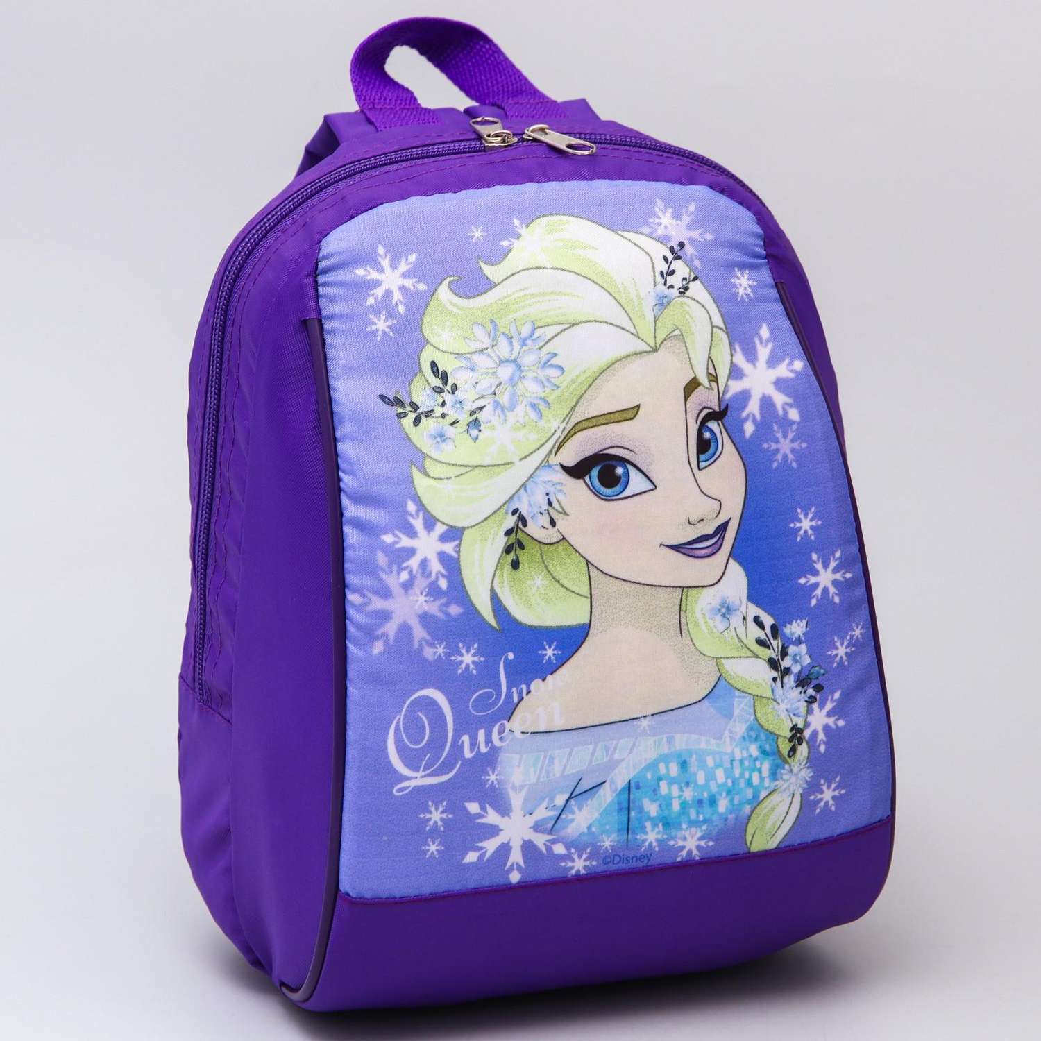 Рюкзак Disney Холодное сердце на молнии сиреневый - фото 1