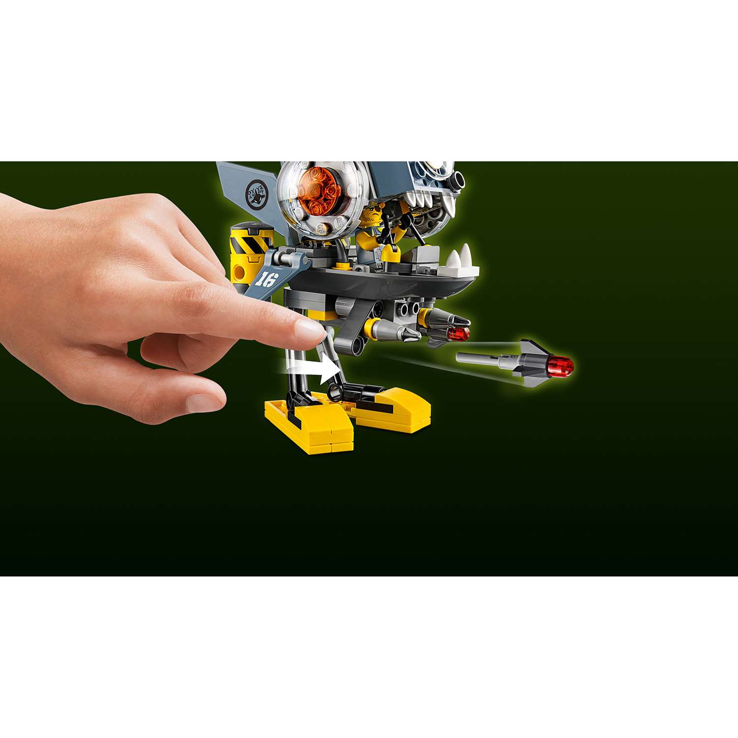 Конструктор LEGO Нападение пираньи Ninjago (70629) - фото 6