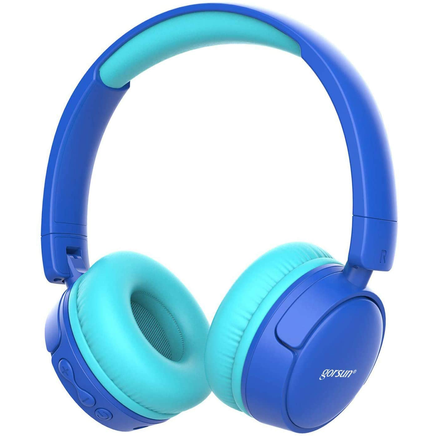 Наушники Gorsun E62 blue bluetooth - фото 1