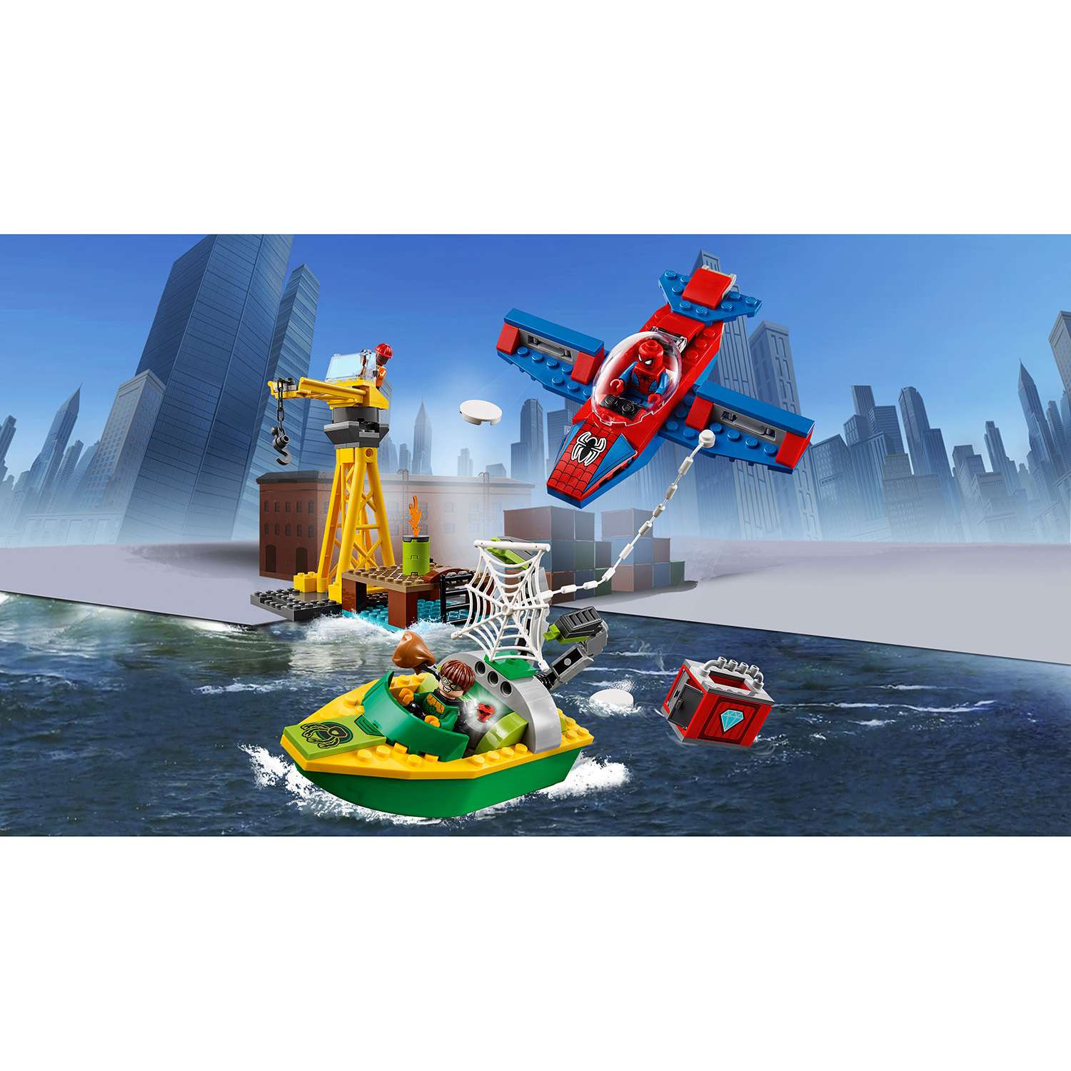 Конструктор LEGO Super Heroes Человек-паук: похищение бриллиантов Доктором Осьминогом 76134 - фото 5
