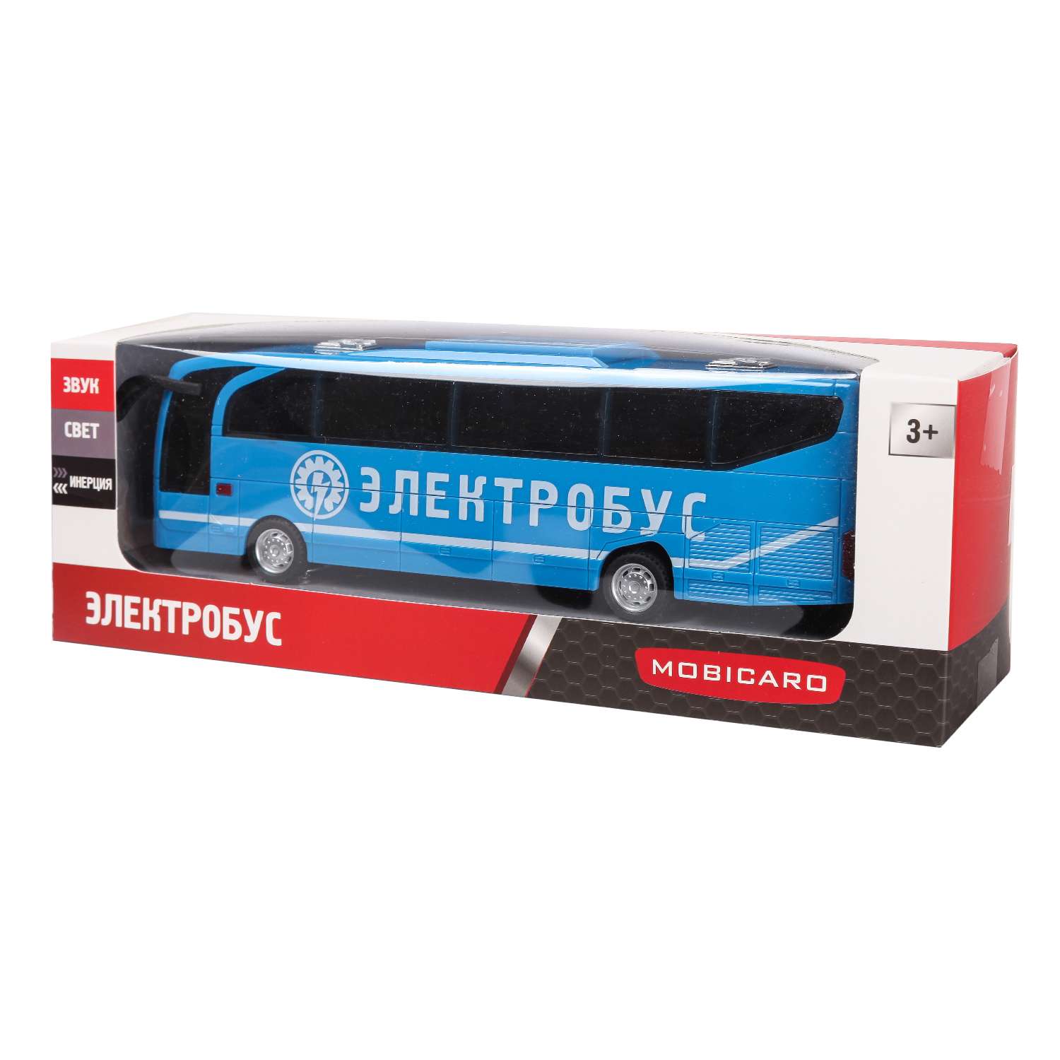 Автобус Mobicaro инерционный YS248456 YS248456 - фото 2