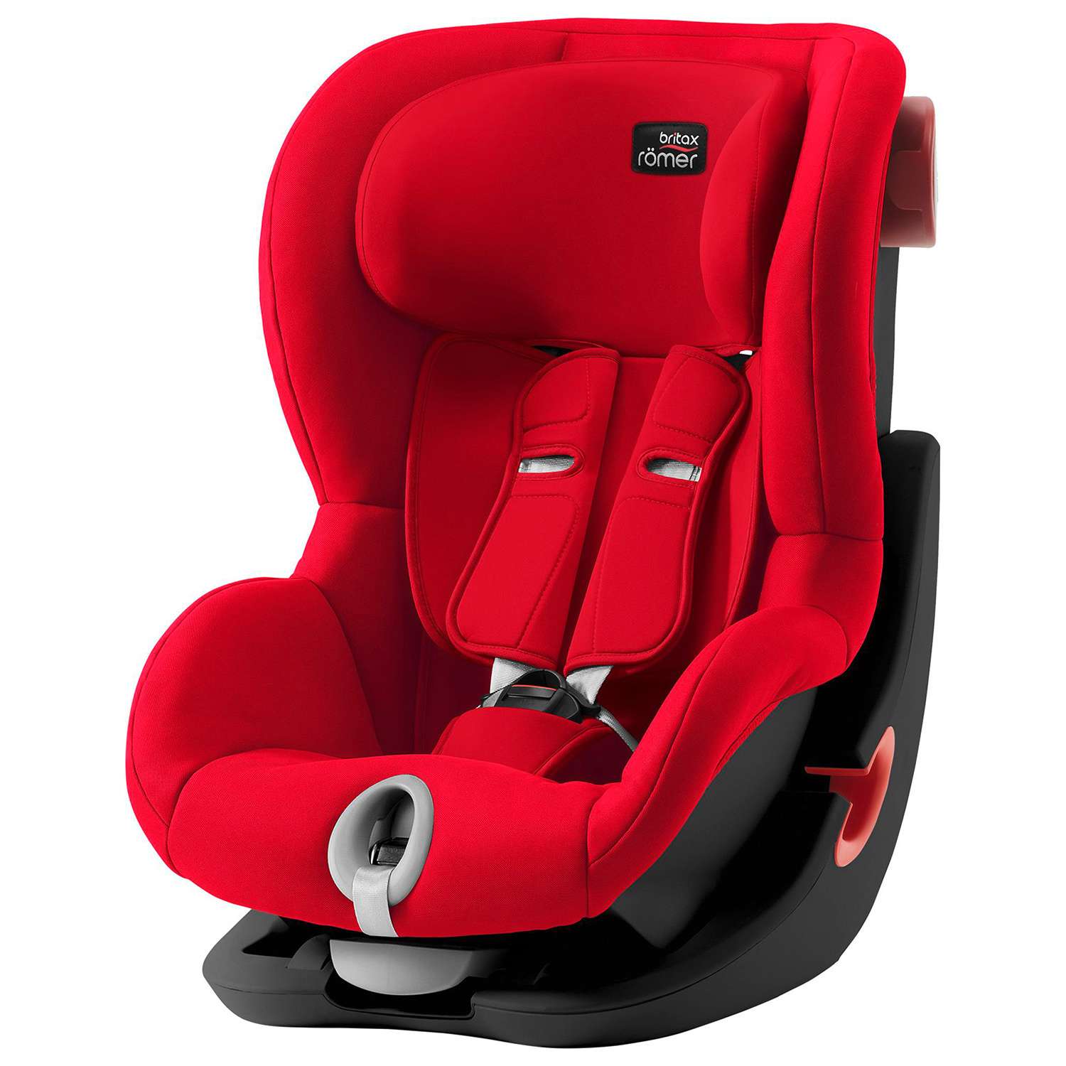 Автокресло Britax Roemer King II Black Series Fire Red Trendline - фото 1