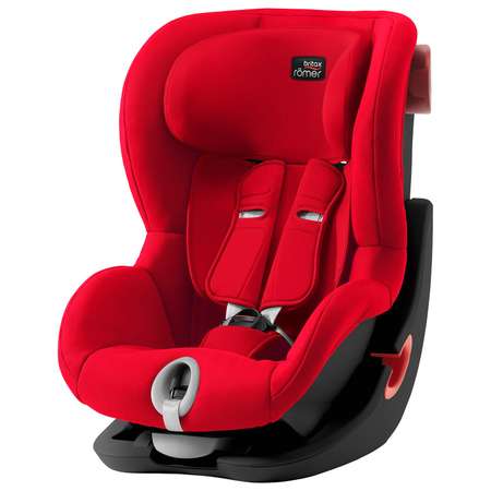 Автокресло Britax Roemer King II Black Series Fire Red Trendline