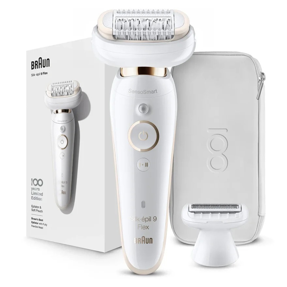 Эпилятор Braun Silk-epil 9 Flex Max 100 years Limited edition - фото 7