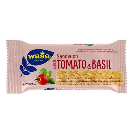 Сандвич Wasa сыр-томат-базилик 40г