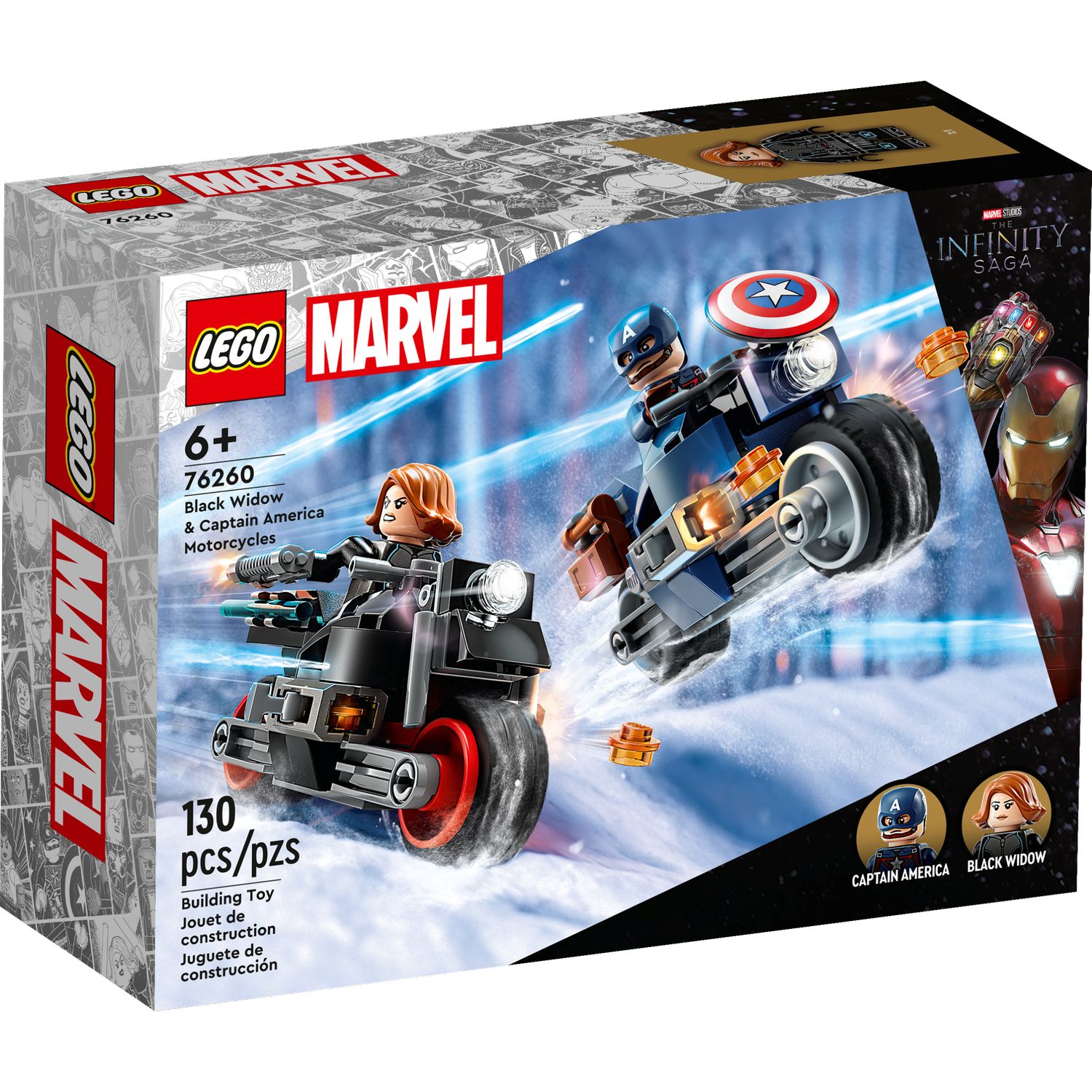 (0+) Конструктор LEGO Super Heroes 76260 Marvel