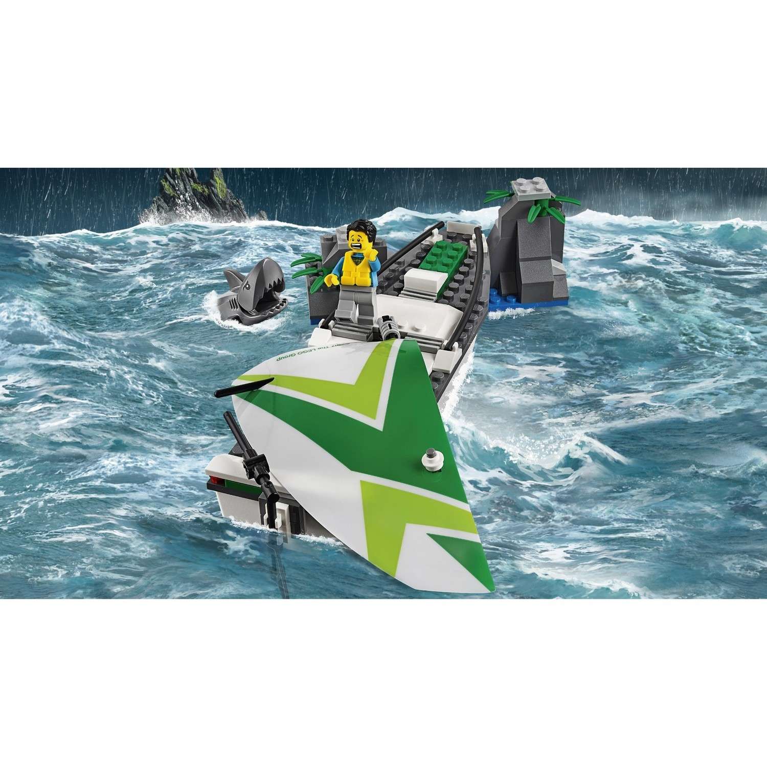 Конструктор LEGO City Coast Guard Операция по спасению парусной лодки (60168) - фото 7