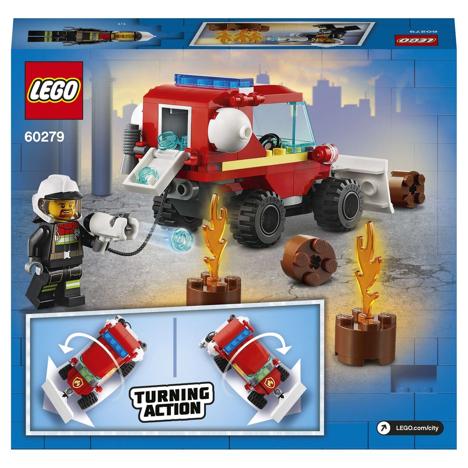 Конструктор LEGO City Fire Пожарный автомобиль 60279 - фото 3