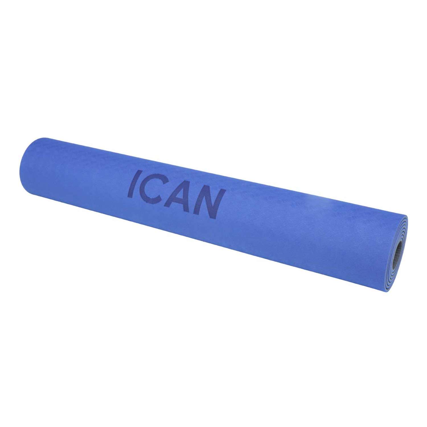 Коврик для йоги и фитнеса ICAN 173x61x0.4 см IFM-301 - фото 4