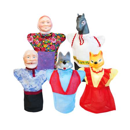 Кукольный театр Русский стиль Битый небитого 5 персонажей