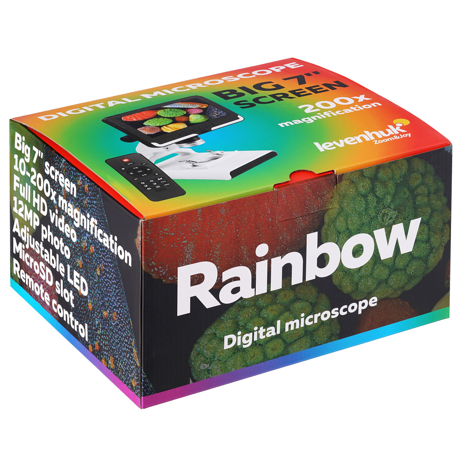 Микроскоп цифровой Levenhuk Rainbow DM700 LCD - фото 14